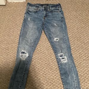 Aeropostale ripped jeans